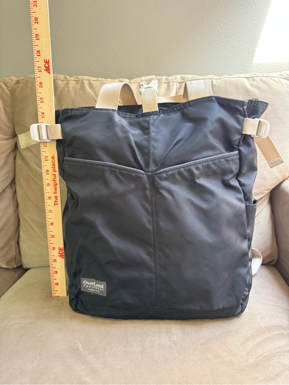 Overland  Equipment Convertible Carryall Backpack Tote - Picture 6 of 16